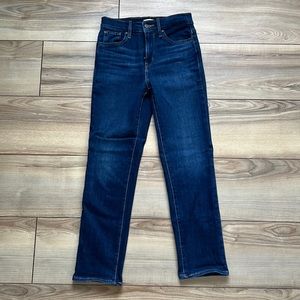Levi’s 724 High Rise Straight Crop